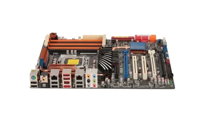 90-MIB720-G0EAY00Z - ASUS P6T Desktop Board Intel X58 Express Enhanced SpeedStep Technology Socket B 6.4GT/s 12GB DDR3 SDRAM DDR3-1333/PC3-10600, DDR3-1066/PC3-8500 CrossFireX ATX