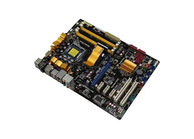 90-MIB860-G0EAY00Z - ASUS P5Q Turbo Desktop Board Intel P45 Socket T 1600MHz, 1333MHz, 1066MHz, 800MHz FSB 16GB DDR2 SDRAM DDR2-1200/PC2-9600, DDR2-1066/PC2-8500, DDR2-800/PC2-6400, DDR2-667/PC2-5300 ATX