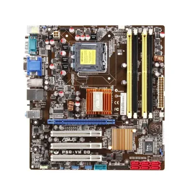 90-MIB9P0-G0EAY00Z - ASUS P5Q-VM DO Desktop Board Intel Q45 Express Enhanced SpeedStep Technology Socket T 1333MHz, 1066MHz, 800MHz FSB 16GB DDR2 SDRAM DDR2-800/PC2-6400, DDR2-667/PC2-5300 Micro ATX