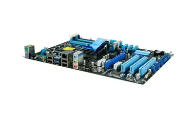 90-MIBA20-G0EAY00Z - ASUS P5P43TD Desktop Board Intel P43 Express Enhanced SpeedStep Technology Socket T 1333MHz, 1066MHz, 800MHz FSB 16GB DDR3 SDRAM DDR3-1333/PC3-10600, DDR3-1066/PC3-8500, DDR3-800/PC3-6400 ATX