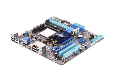 90-MIBAP0-G0EAY00Z - ASUS M4A785T-M Desktop Board AMD 785G HyperTransport Technology AM3 2600MHz HT 16GB DDR3 SDRAM DDR3-1333/PC3-10600, DDR3-1066/PC3-8500 CrossFireX Micro ATX
