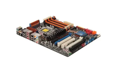 90-MIBAU0-G0EAY00Z - ASUS P6TD Deluxe Desktop Board Intel X58 Express Socket B 6400MT/s 24GB DDR3 SDRAM DDR3-1333/PC3-10600, DDR3-1066/PC3-8500 CrossFireX, SLI ATX