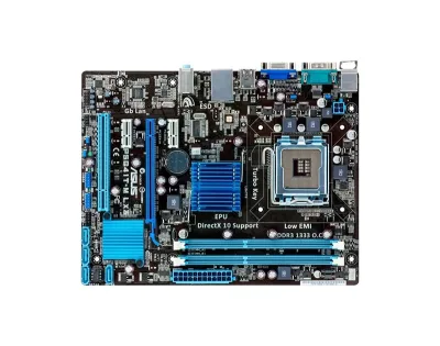 90-MIBBY0-G0EAY00Z - Asus P5G41T-M LX Desktop Motherboard Intel Socket T LGA-775 Micro ATX 1 x Processor Support 8GB DDR3 SDRAM Maximum RAM Serial ATA/300, Ultra ATA/100 (ATA-6) Yes 1 x PCIe x16 Slot