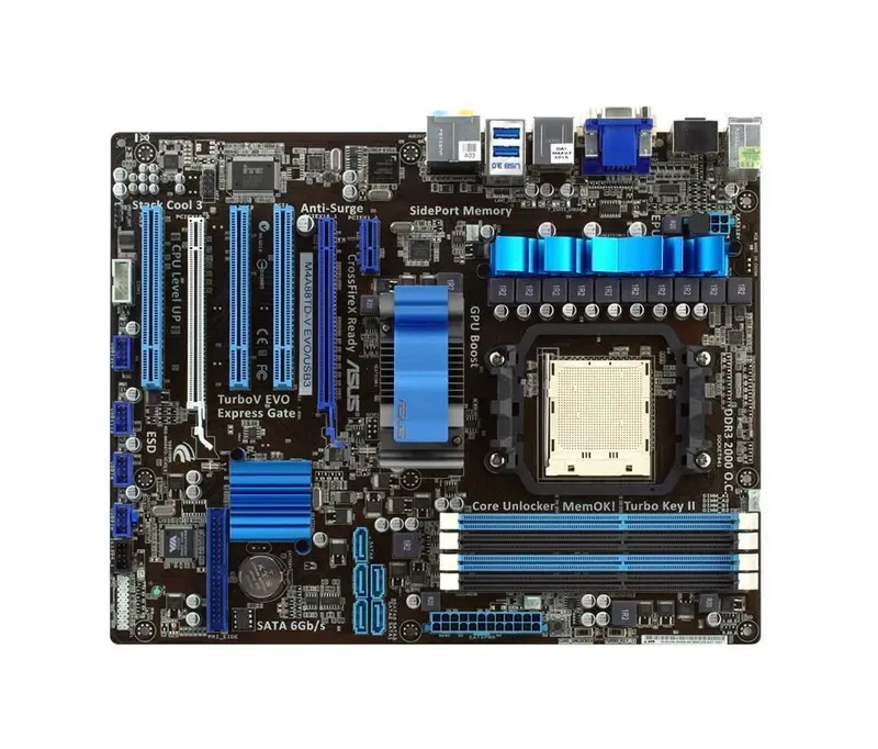 90-MIBCZ5-G0EAY0WZ - ASUS M4A88TD-V EVO/USB3 Desktop Board AMD Chipset ATX Socket AM3 PGA-941 2600MHz HT 16GB DDR3 SDRAM Ultra ATA/133 (ATA-7) Serial ATA/600 Yes 7.1