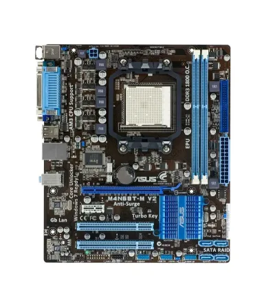 90-MIBDW0-G0EAY0KZ - ASUS M4N68T-M V2 Desktop Motherboard AMD Chipset Micro ATX Socket AM3 PGA-941 16GB DDR3 SDRAM Ultra ATA/133 (ATA-7), Ultra ATA/100 (ATA-6) Serial ATA/300 Yes 7.1