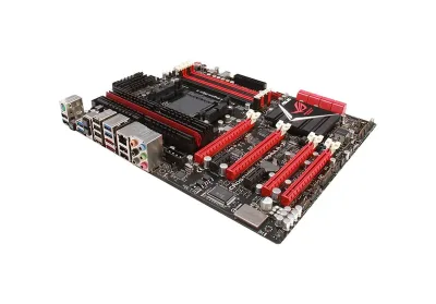 90-MIBFM0-G0EAY00Z - ASUS Crosshair V Formula Desktop Motherboard AMD Socket AM3+ ATX 1 x Processor Support 32GB DDR3 SDRAM Maximum RAM CrossFireX, SLI Support Serial ATA/600 Yes Controller No 3 x PCIe x16 Slot 4 x USB 3.0 Port