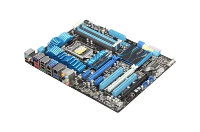 90-MIBGE0-G0EAY00Z - Asus P8Z68 DELUXE Desktop Motherboard Intel Socket H2 LGA-1155 ATX 1 x Processor Support 32GB DDR3 SDRAM Maximum RAM SLI, CrossFireX Support Serial ATA/300, Serial ATA/600 Yes Controller 2 x PCIe x16 Slot 2 x USB 3.0 Port