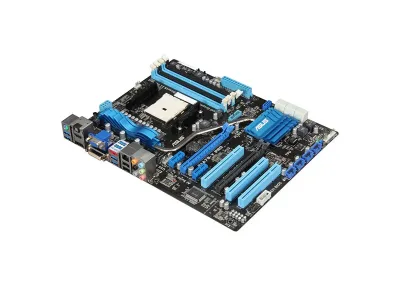 90-MIBGI0-G0EAY00Z - Asus F1A75-V PRO Desktop Motherboard AMD Socket FM1 ATX 1 x Processor Support 64GB DDR3 SDRAM Maximum RAM CrossFireX Support Serial ATA/600 Yes Controller No 2 x PCIe x16 Slot 4 x USB 3.0 Port Yes