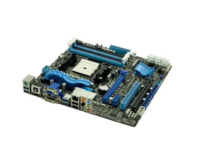 90-MIBGJ0-G0EAY00Z - Asus F1A75-M PRO Desktop Motherboard AMD Socket FM1 Micro ATX 1 x Processor Support 64GB DDR3 SDRAM Maximum RAM CrossFireX Support Serial ATA/600 Yes Controller No 1 x PCIe x16 Slot 2 x USB 3.0 Port Yes