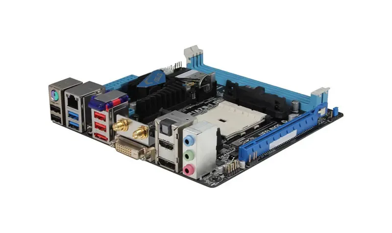 90-MIBGQ0-G0EAY0GZ - Asus F1A75-I DELUXE Desktop Motherboard AMD Socket FM1 Mini ITX 1 x Processor Support 16GB DDR3 SDRAM Maximum RAM CrossFireX Support Serial ATA/600 Yes Controller Yes 1 x PCIe x16 Slot 2 x USB 3.0 Port Yes