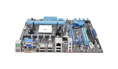 90-MIBH00-GOEAY0 - Asus F1A55-M LE Desktop Motherboard AMD Hudson D2 Chipset Socket FM1 Micro ATX 1 x Processor Support 32GB DDR3 SDRAM Maximum RAM CrossFireX Support Serial ATA/300 Yes Controller Yes 2 x PCIe x16 Slot