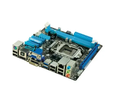 90-MIBI90-G0EAY0DZ - Asus P8H77-I Desktop Motherboard Intel H77 Express Chipset Socket H2 LGA-1155 Mini ITX 1 x Processor Support 16GB DDR3 SDRAM Maximum RAM Serial ATA/600, Serial ATA/300 Yes Controller 1 x PCIe x16 Slot 2 x USB 3.0 Port Yes