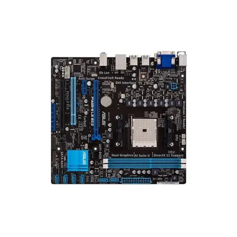 90-MIBIS0-G0EAY0GZ - Asus F1A55-M LE R2.0 Desktop Motherboard AMD A55 Chipset Socket FM1