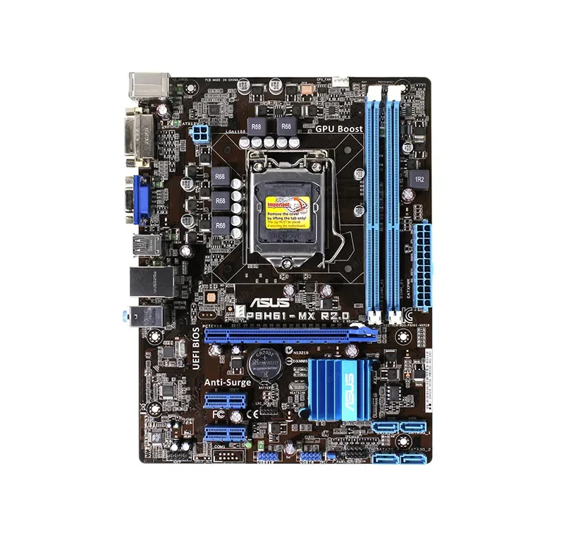 90-MIBJG0-G0EAY0DZ - Asus P8H61-MX R2.0 Desktop Motherboard Intel H61(B3) Express Chipset Socket H2 LGA-1155