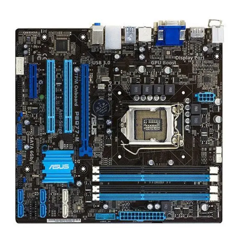 90-MIBK20-G0EAY0KZ - Asus P8Q77-M2 Desktop Motherboard Intel Q77 Express Chipset Socket H2 LGA-1155