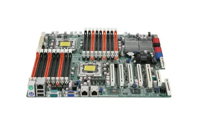90-MSVCH1-G0UAY00Z - ASUS Z8PE-D18 Server Motherboard Intel Socket B LGA-1366 SSI EEB 3.61 2 x Processor Support 144GB DDR3 SDRAM Maximum RAM Serial ATA/300 Yes Controller Yes 4 x PCIe x16 Slot