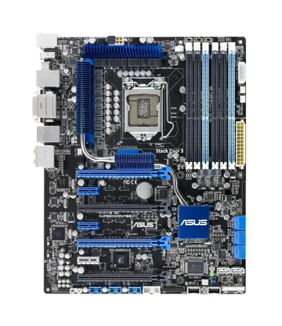 90-MSVCW0-G0EAY00Z - ASUS P7F7-E WS Supercomputer Workstation Motherboard Intel Chipset ATX Socket H LGA-1156 16GB DDR3 SDRAM Serial ATA/600, Serial ATA/300 Yes 9.1