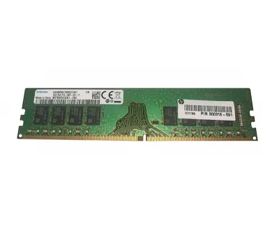 900316-591 - HP 16GB DDR4-2400MHz PC4-19200 non-ECC Unbuffered CL17 288-Pin DIMM Dual Rank Memory Module
