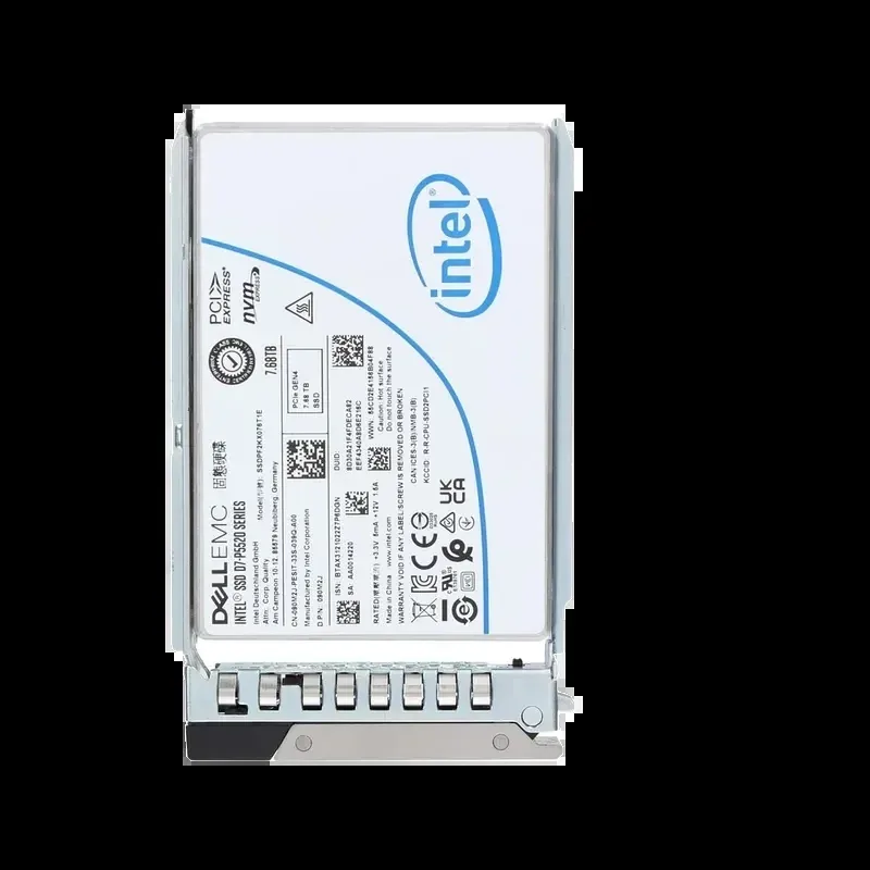 Dell 90M2J Dell Dell 090M2J / 90M2J 7.68TB Triple-Level Cell PCI Express NVMe 4.0 Read Intensive SFF 2.5-Inch Solid State Drive. In Stock