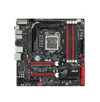 90MB0E10-M0EAY0 - Asus MAXIMUS VI GENE Desktop Motherboard Intel Z87 Express Chipset Socket H3 LGA-1150
