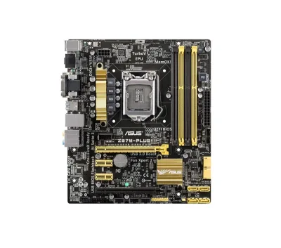 90MB0EF0-M0EAY5 - Asus Z87M-Plus (C2) Desktop Motherboard Intel Z87 Express Chipset Socket H3 LGA-1150