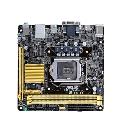 90MB0GC0-M0EAY0 - Asus H81I-PLUS Desktop Motherboard Intel H81 Chipset Socket H3 LGA-1150