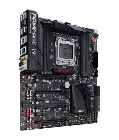 90MB0GX1-M0AAY0 - ASUS ROG Rampage IV Black Edition Desktop Motherboard Intel X79 Express Chipset Socket R LGA-2011