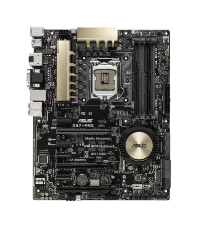 90MB0LE0-M0AAY0 - Asus Z97-PRO Desktop Motherboard Intel Z97 Express Chipset Socket H3 LGA-1150