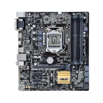 90MB0MF0-M0EAY0 - Asus B85M-G PLUS/USB 3.1 Desktop Motherboard Intel B85 Express Chipset Socket H3 LGA-1150