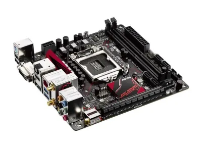 90MB0NI0-M0EAY0 - Asus B150I PRO GAMING/AURA Desktop Motherboard Intel B150 Chipset Socket H4 LGA-1151