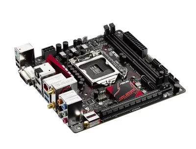 90MB0NI1-M0EAY0 - Asus B150I PRO GAMING/WIFI/AURA Desktop Motherboard Intel B150 Chipset Socket H4 LGA-1151