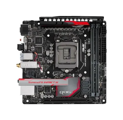 90MB0NS0-M0EAY0 - ASUS ROG MAXIMUS VIII IMPACT Desktop Motherboard Intel Z170 Chipset Socket H4 LGA-1151