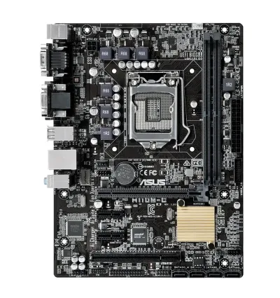 90MB0NY0-M0EAY0 - Asus H110M-C Desktop Motherboard Intel H110 Chipset Socket H4 LGA-1151