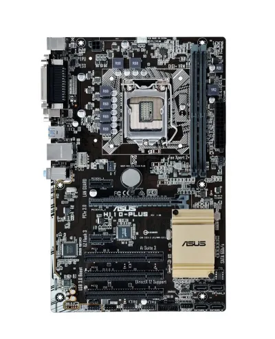 90MB0PQ0-M0EAY0 - Asus H110-PLUS Desktop Motherboard Intel H110 Chipset Socket H4 LGA-1151