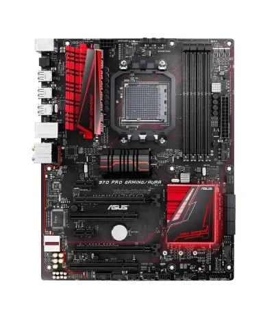 90MB0PU0-M0EAY0 - Asus 970 PRO GAMING/AURA Desktop Motherboard AMD 970 Chipset Socket AM3+