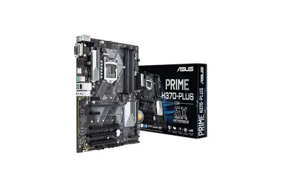 90MB0WA0-M0EAYC - Asus Prime H370-PLUS/CSM Desktop Motherboard Intel H370 Chipset Socket H4 LGA-1151