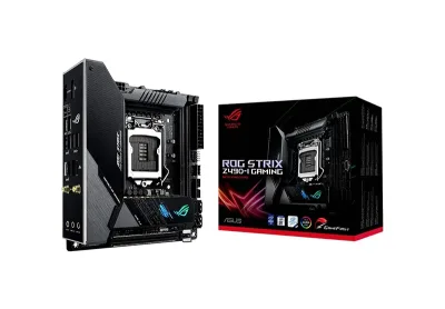 90MB13A0-M0AAY0 - Asus ROG Strix Z490-I GAMING Desktop Motherboard Intel Z490 Chipset Socket LGA-1200