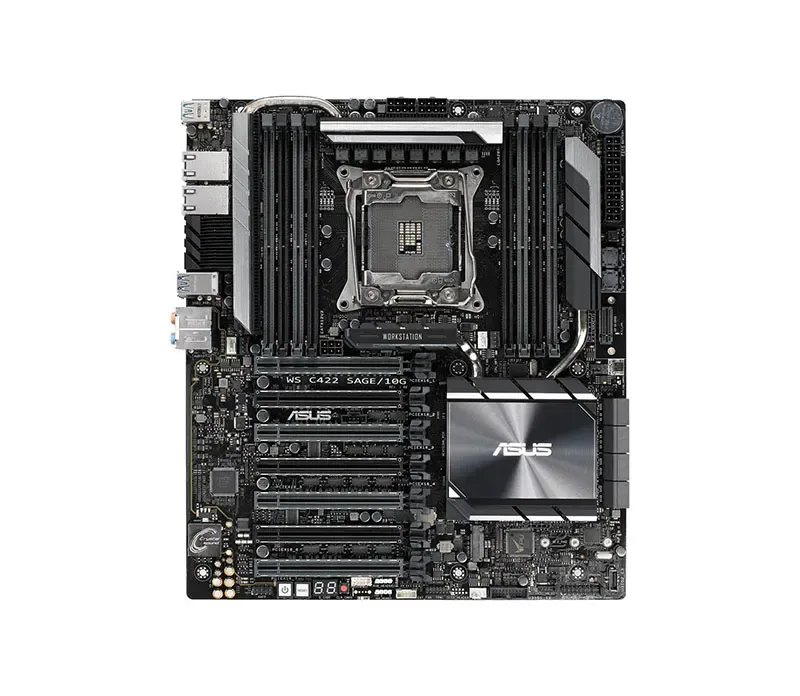 90SW00J0-M0EAY0 - ASUS WS C422 SAGE/10G Workstation Motherboard Intel C422 Chipset Socket R4 LGA-2066