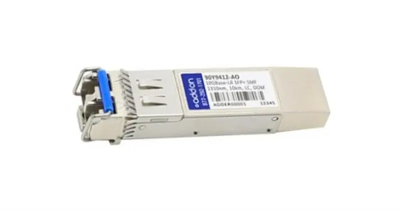 90Y9412AO - Addonics 10Gbps 10GBase-LR Single-mode Fiber 10km 1310nm Duplex LC Connector SFP+ Optical Transceiver Module