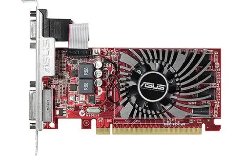 90YV04T0-M0NA00 - ASUS Radeon R7 240 2GB 128-Bit DDR3 PCI Express 3.0 VGA/ DVI/ HDMI Low Profile Video Graphics Card