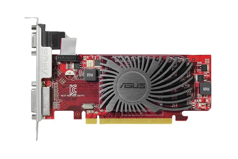 90YV06B0-M0NA00 - ASUS Radeon R5 230 1GB GDDR3 64-Bit HDMI/ DVI/ D-Sub HDCP Support Video Graphics Card