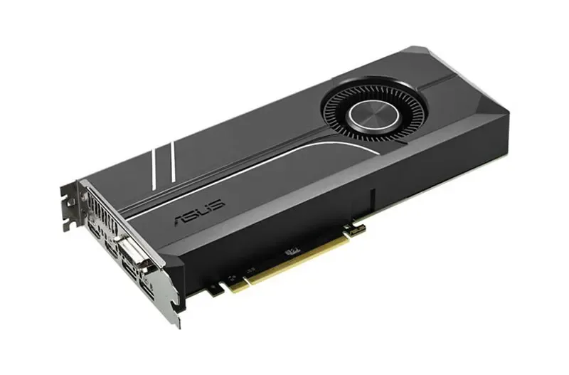 90YV09S0-M0NA00 - Asus TURBO-GTX1080-8G GeForce GTX 1080 Graphic Card 1607MHz Core 1733MHz Boost Clock 8GB GDDR5X PCI Express 3.0 Dual Slot Space Required