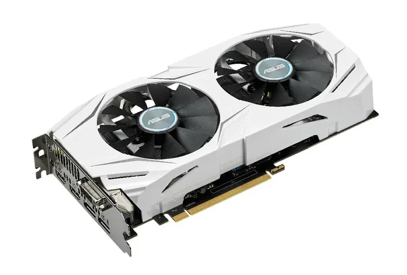 90YV09T1-M0NA00 - Asus DUAL-GTX1070-O8G GeForce GTX 1070 Graphic Card 1582MHz Core 1771MHz Boost Clock 8GB GDDR5 PCI Express 3.0 x16 Dual Slot Space Required