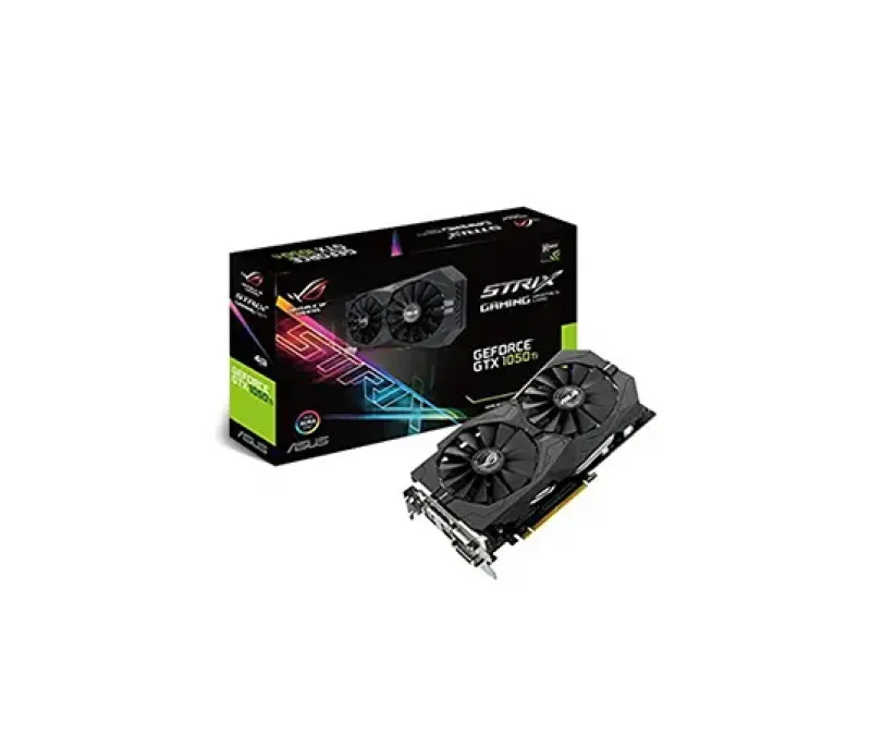 90YV0A31-M0NA00 - ASUS Geforce GTX 1050 TI 4GB GDDR5 128-Bit HDMI / DisplayPort / DVI-D PCI-Express 3.0 Video Graphics Card