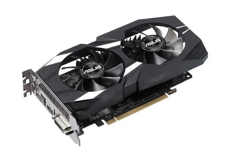 90YV0AA2-M0NA00 - Asus DUAL-GTX1050-2G-V2 GeForce GTX 1050 Graphic Card 1354MHz Core 1455MHz Boost Clock 2GB GDDR5 PCI Express 3.0 x16 Dual Slot Space Required