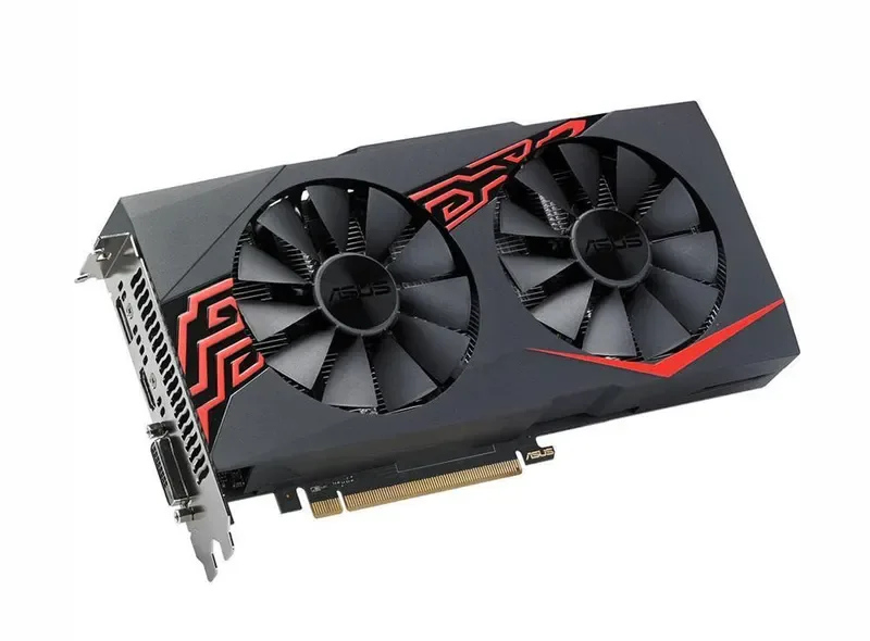 90YV0AI1-M0NA00 - Asus EX-RX570-4G Radeon RX 570 Graphic Card 1244MHz Core 1254MHz Boost Clock 4GB GDDR5 PCI Express 3.0 Dual Slot Space Required