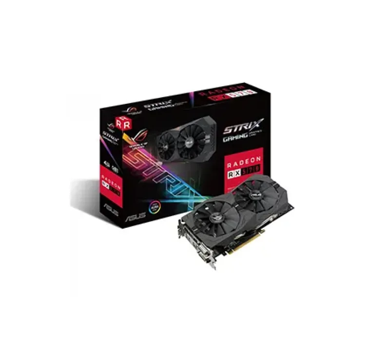 90YV0AJ1-M0NA00 - ROG ROG-STRIX-RX570-4G-GAMING Radeon RX 570 4GB GDDR5 Video Graphics Card