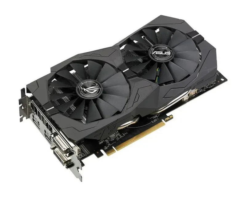 90YV0AJ9-M0NA00 - Asus ROG Strix ROG-STRIX-RX570-8G-GAMING Radeon RX 570 Graphic Card 8GB GDDR5