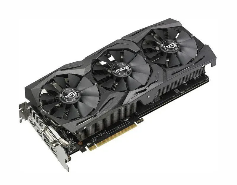 90YV0AK1-M0NA00 - ASUS ROG ROG-STRIX-RX580-T8G-GAMING Radeon RX 580 Graphic Card 1411MHz Core 1431MHz Boost Clock 8GB GDDR5 Triple Slot Space Required