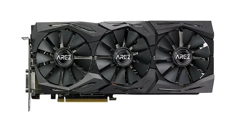 90YV0AK5-M0NA00 - ASUS AREZ Strix AREZ-STRIX-RX580-O8G-GAMING Radeon RX 580 Graphic Card 1360MHz Core 1380MHz Boost Clock 8GB GDDR5 Triple Slot Space Required